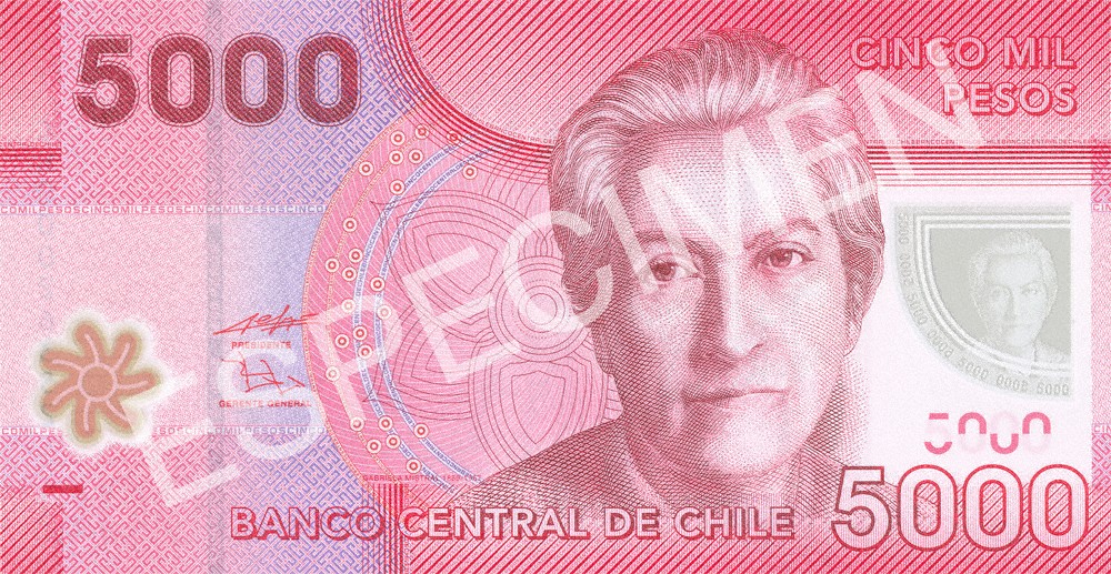 billete 5000 anverso